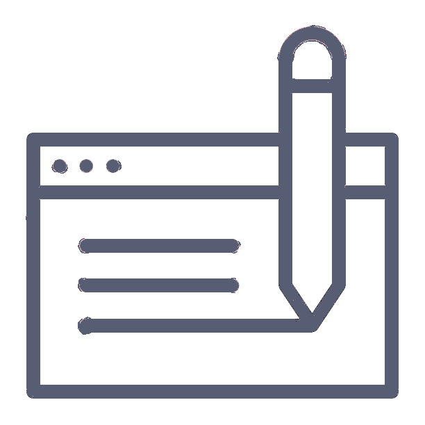 blog writing icon